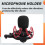 5X Universal Microphone Shock Mount Adjustable Microphone Stand for All Microphones Size At 18mm-57mm 4