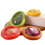 Silicone Fruit Storage Box, Set of 4 Reusable Storage Containers Compatible with Fridge Tw 1