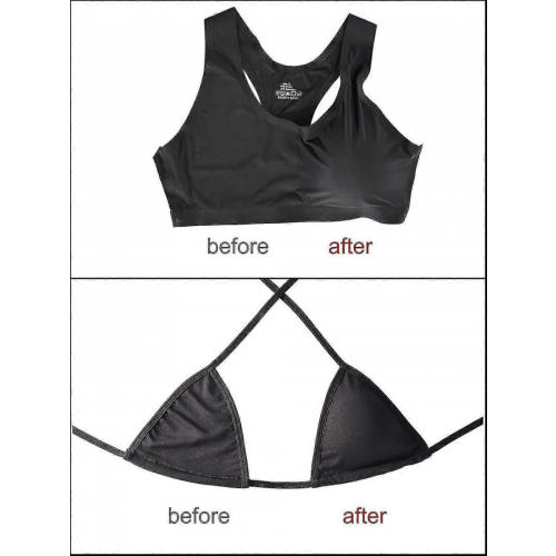 Bra Pads Bikini Pad Bra Inserts Push-up Pad, 3 Colors, Triangle Shape, Black 1