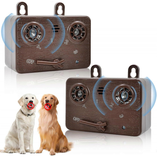 Anti Barking Device for Dogs, 2 Pack Dog Barking ControlDevices with 3 Modes