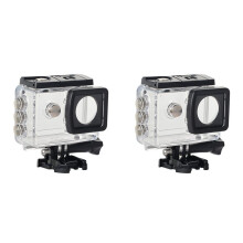 2X SJ5000 Wasserdichtes Gehäuse 30M Tauchen für SJCAM SJ5000/SJ5000 WIFI/SJ5000 /SJ5000X Elite Action Kamera