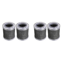 Filtro di Ricambio HEPA da 4 Pezzi Filtri Un Carbone Attivo per Purificatore D'Aria per Rimuovere I Contaminanti E Gli Odori Presenti Nell'Aria