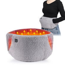 USB Electric Heated Lumbar Support Belt Portable, Soft & Comfortable Heating for Winter, Back Pain Relief, Menstrual Comfort, Office Us
