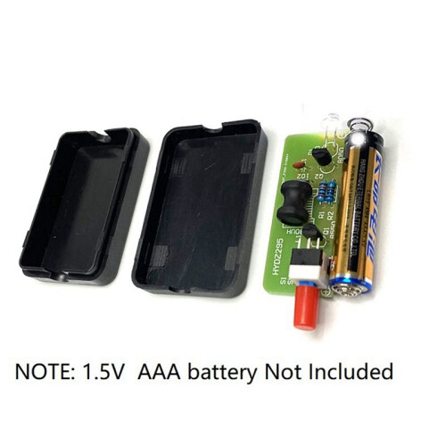 2X 1.5V Flashlight DIY Kit Simple Integrated Circuit Board Soldering Practice Suite Electronic Components Welding 2