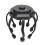 (Black Basic) For Multifunctional Octopus Head Massager With Builtin Vibrations For Stress Relief 1