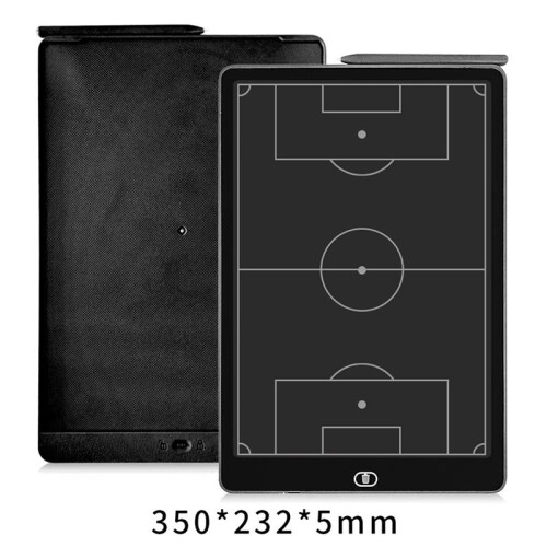2X Electronic Soccer Coaching Board,16In LCD Screen Strategy  Board with Lock Function for Soccer,Vertical Soccer 2