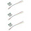 3X VK2828U7G5LF Modulo GPS TTL 1-10Hz con Antenna FLASH Flight Control Modello GPS 1