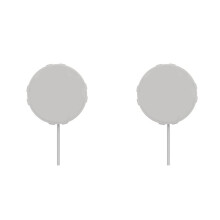 2X Caricabatterie Wireless Invisibile da 15 W Ricarica Rapida Installazione Semplice Caricabatterie Rapido