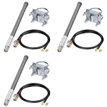 3X 868 MHz LoRa Antenna Aerial Outdoor 3DBi Fiberglass LoRaWAN Antenna 1M Cable with N Connector for RAK Nebra