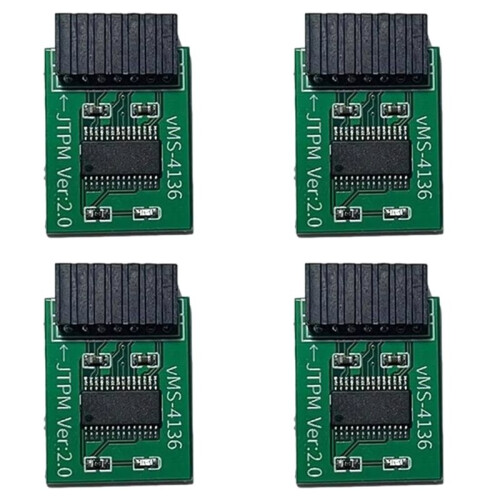 4X TPM2.0 Module 14 Pin for MSI LPC Interface TPM2.0 Security Module for Multi  Motherboards