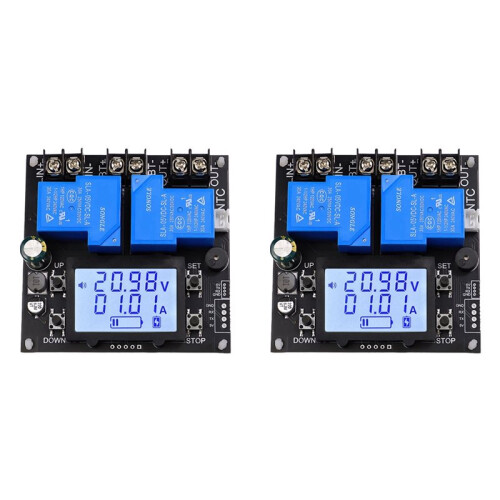 2X XY-BT13L 30A Battery Charge Control Module Charge and Discharge Protection Bidirectional Current Detection Protector
