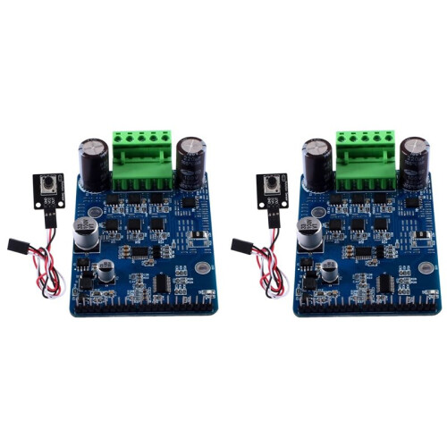 2X BLDC Three Phase  Brushless Motor Controller High Power 1600W Hall Motor Control Driver Board Motor Regulator