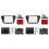 2X IPS V4.2 Pre-Laminated Screen MOD Kits for  Game Gear Highlight Brightness Backlit LCD Screen for  GG Console 1