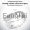 (basic ceramic white) For Electric Cervical Neck Massager Pulse Body Shoulder Muscle Relax Relieve 2