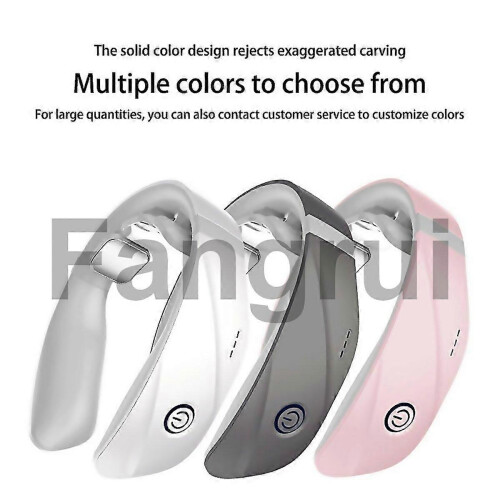 (basic ceramic white) For Electric Cervical Neck Massager Pulse Body Shoulder Muscle Relax Relieve 2