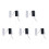 5X Universal Ceiling Fan Remote Control Kit Replacement, 6-Speed & Timing, Remote Replacement for  Ceiling Fan Light 1