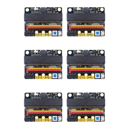 6X voor Microbit Uitbreidingskaart IO BIT V2.0 Micro:Bit Horizontale Adapterplaat 1