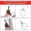 Pipe Centring Finder, Pipe Laying Tool with Magnetic Centring Head, Pipe Laying Tool 2.75 Y Shape with Adjustable Ref: 3533 5