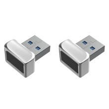 2X Módulo de Leitor de Impressão Digital USB para Windows 7 10 11 Hello Biometric Scanner Cadeado para Laptops PC Desbloqueio de Impressão Digital