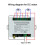 2X DC12-36V 4CH RF Wireless Remote Control  Receiver with 2000M Long Distance Remote Controller Suckers Antenna 3
