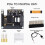 2X Waveshare for Raspberry Pi 5 PCIe to MiniPCIe Expansion Board with 16P Cable GPIO Header Support USB 8