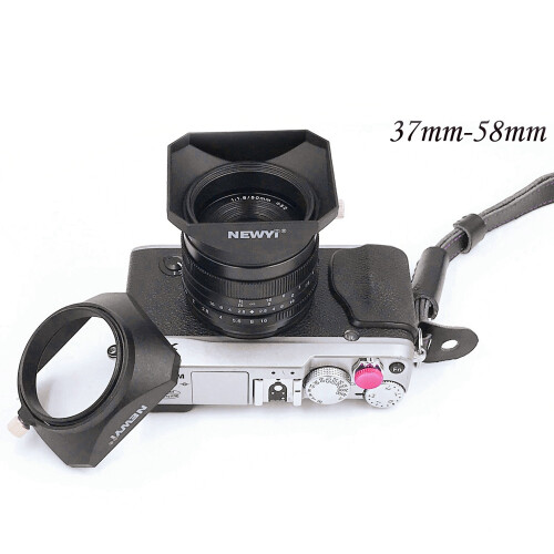 NEWYI Square Shape Lens Hood for    Single Camera(52mm) 1
