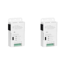 2X CCTV Camera Power Supply Distribution Power Supply 90V-264VAC Input to 12V-13.8-15VDC Output 4 Channel, HD4C50W