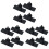 12 Pcs/Lot Car Parking Sensor Mounting Holder Bracket 66206989069 7H0919275E for - E38 E39 E46 X5 E53 E60 E61 E64 1