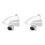 2X Protective Cover Shield Wall Waterproof Rainproof Cover Outdoor Camera Protection Box Security Camera Outer Cover-B 1
