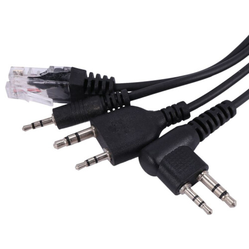 2X 8 in 1 USB Programming Cable for     for  Handy Walkie Talkie Car Radio CD Software 1