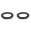 2 Pcs 52mm-37mm 52mm to 37mm Black Step Down Ring Adapter for Camera 1