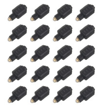 20X Optische Digitaler Audio Adapter 3,5 mm Aufnahme Verstärker Toslink Stecker