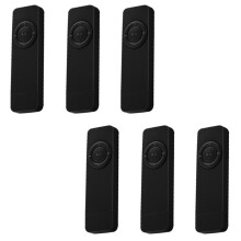 6X Portable USB Sport U Disk Mp3 Musik-Player Unterstuetzung 32GB TF Karte (Schwarz)