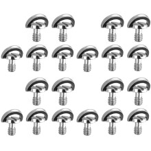 20Er Pack 1/4 Zoll Schnellspanner Platte Befestigungsschraube D-Ring D Welle Qr Schrauben Adapter Halterung