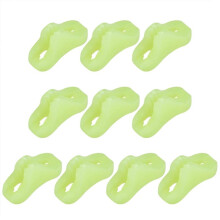 10PCS Outdoor Camping Leuchtende Seilschnalle Zelt Zugseil Leuchtende Anti-Rutsch-Schnalle Seilschnalle ZeltzubehöR