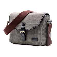 Retro Photo Camera Bag Case Cover For 200D 77D 7D 80D 800D 1300D 6D 70D 760D 750D 700D 600D 100D 1200D 1100D SX540(Gray)