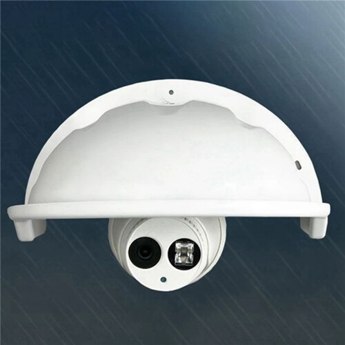 2X Protective Cover Shield Wall Waterproof Rainproof Cover Outdoor Camera Protection Box Security Camera Outer Cover-B 2