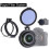 2X ND Quick Release  Bracket Lens Filter for DSLR Camera Photography Lens Bracket 72MM 3
