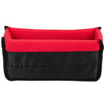 Shockproof Dslr Slr Camera Insert Organizer Case Partition Divider Protection Case(Black+Red)