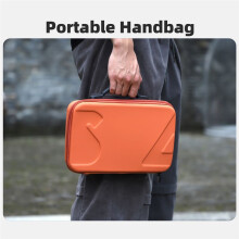 Storage Bag for Osmo Action 5Pro/4/3 Portable Carrying Case with Protective Padding Orange