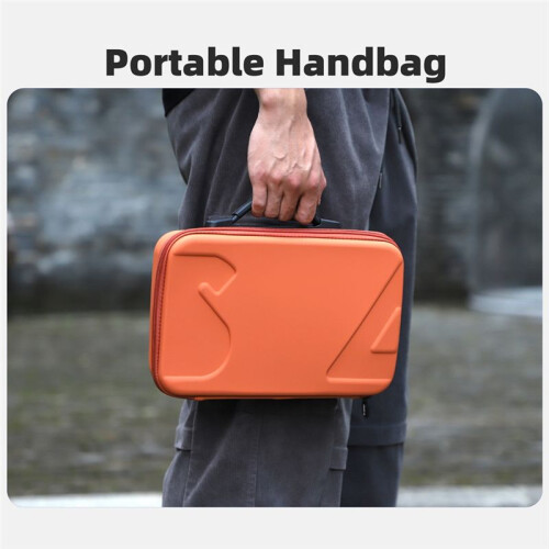 Storage Bag for  Osmo Action 5Pro/4/3 Portable Carrying Case with Protective Padding Orange