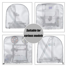 3D-Skrivarskydd Universal Vattentätt Dammtätt Skrivarskydd 3D-Skrivare Universal Soft Box C:55x55x55cm