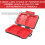 2X Desiontal Waterproof  Card Holder Large Capacity SIM//MSD/CF Card Case for //// 7