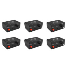 6X AU-10X NE5532 Audiosignal-VorverstäRker KopfhöRer Pre AMP Board VerstäRkung 20 DB Cinch 3,5 mm LautstäRkeregelung Ton 12 V