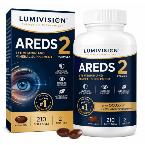 Lumivision AREDS 2 Eye Vitamins Supplement 210