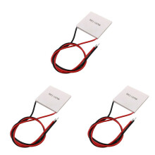 3X Tec1-12706 Thermoelektrischer Kühler Peltier 40x40mm 12v Halbleiterkühlung Qcmax 60-72w Kühlstück