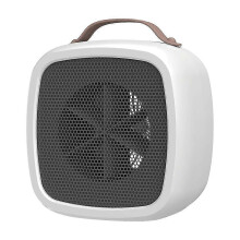 (white) Energy Efficient Electric Heater With Tipping And Overheat Protection For Bathroom Family Quarters