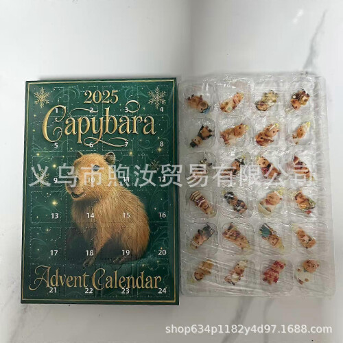 (Acrylic flat surface, gopher) 2025 Beer Advent Calendar Christmas Whisky Advent Calendar