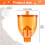 Coffee Grinder Part Hopper for Xeoleo N600 Machine,Prevent Jump Function,Coffee Bean Box,Grinder Coffee Bean Bin,A 7