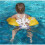 (S) Baby Inflatable Baby Pool Float Ring with Canopy 5